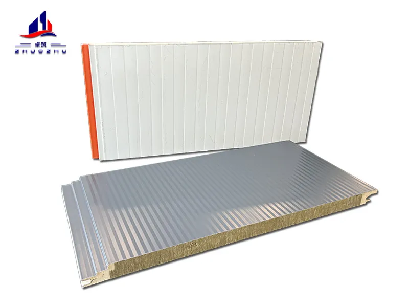 Rockwool metal insulation sandwich wall panels