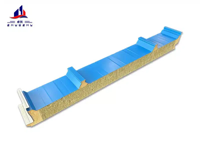 Rockwool sandwich roof panels