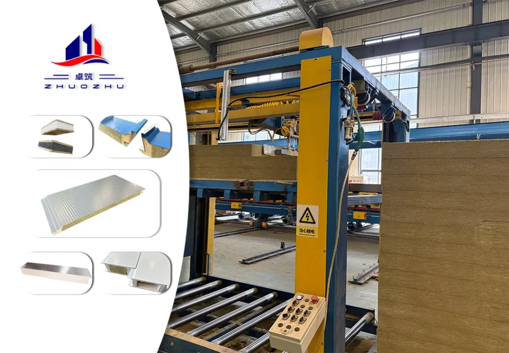 Sandwich Panel Core Material – Rock Wool
