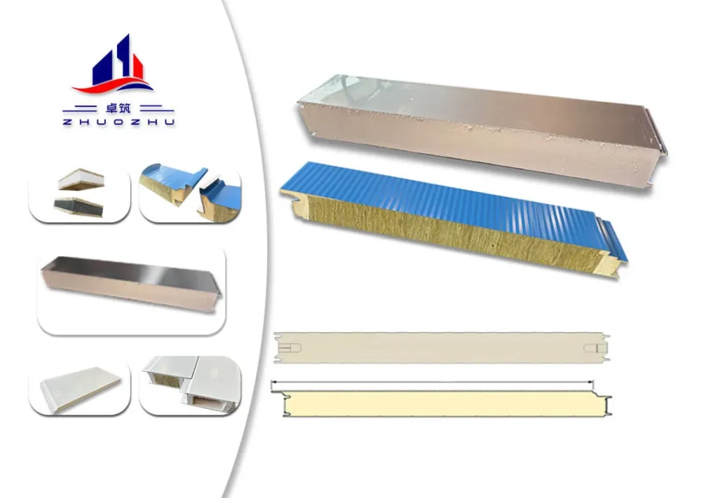 Metal sandwich panel dimensions