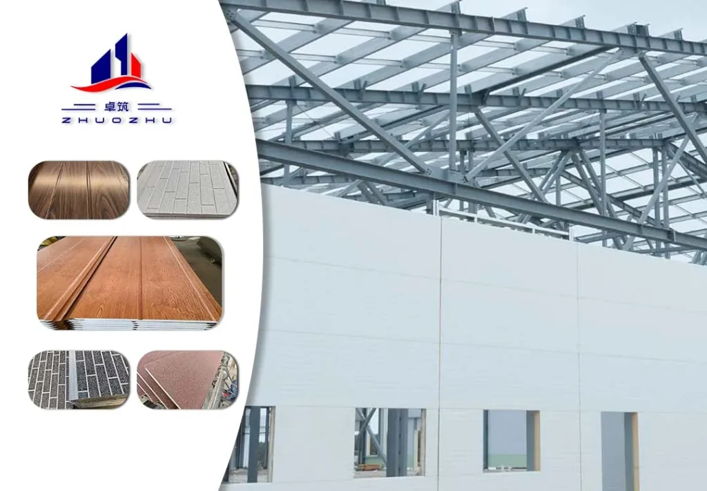 Villa Steel Structure + Sandwich Panel Insulation System