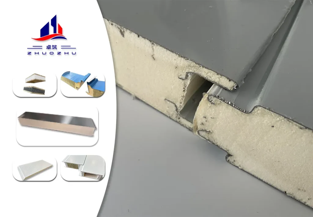 Common connection methods for cold room panels