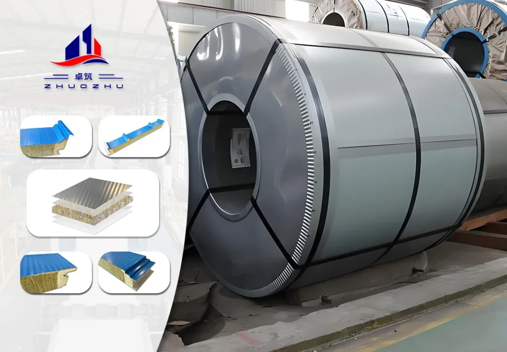 HDPE Coated Steel for Metal Sandwich Panels