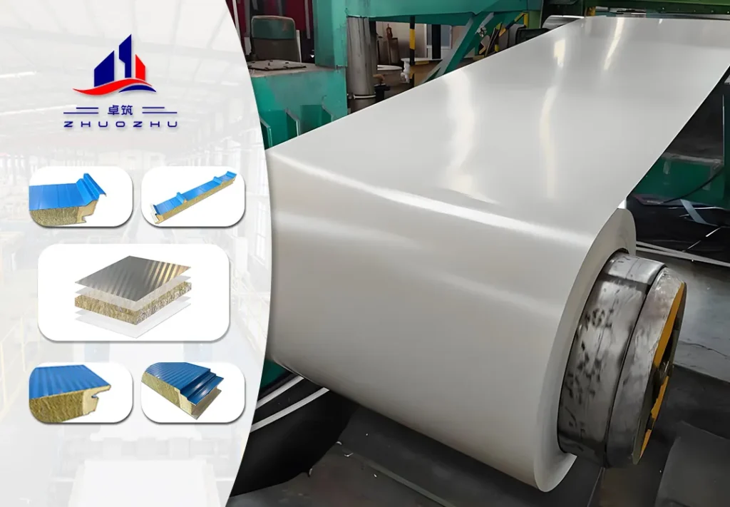 PVDF Coated Surfaces for Metal Sandwich Panels