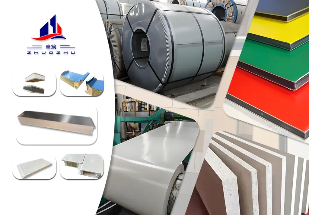 Surface Materials for Insulated Panels
