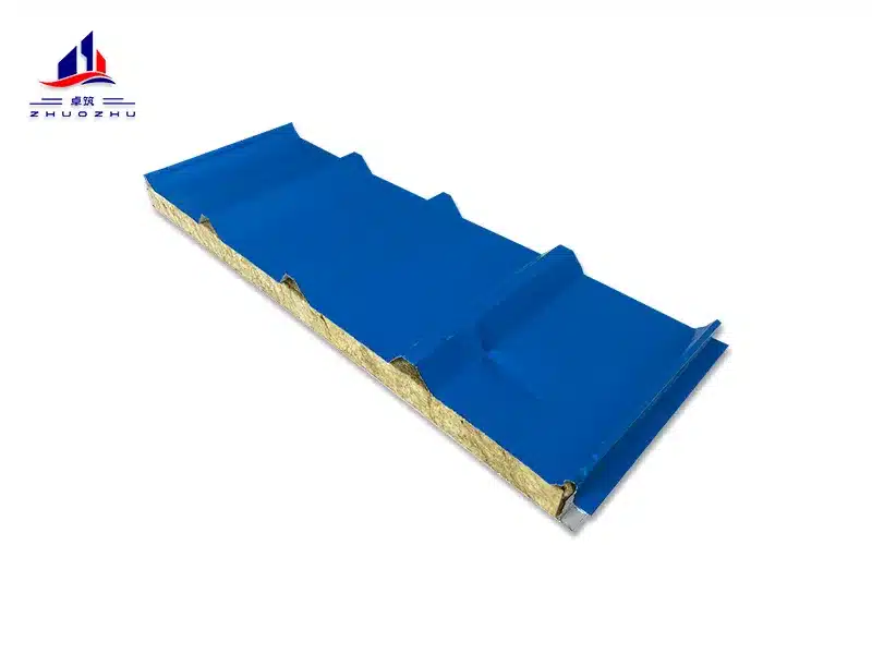 rock wool core roof panel