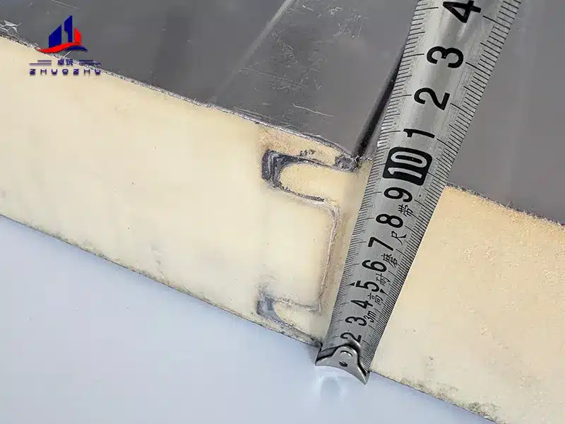 100mm PIR sandwich panels