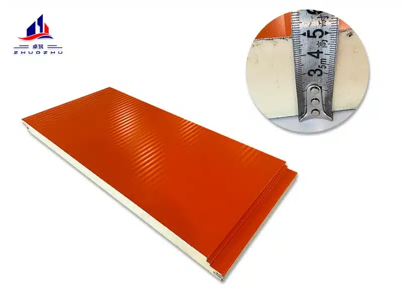 50mm PIR sandwich panels