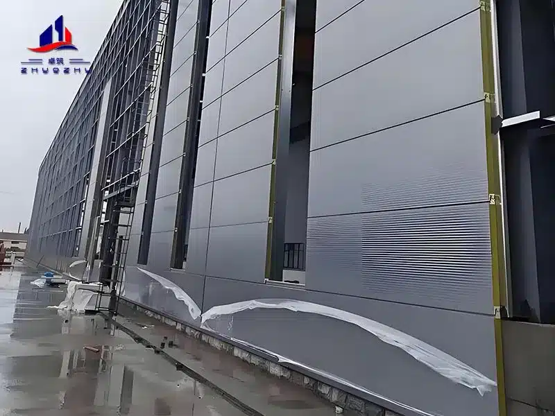 Steel Structure & Rockwool Sandwich Panel