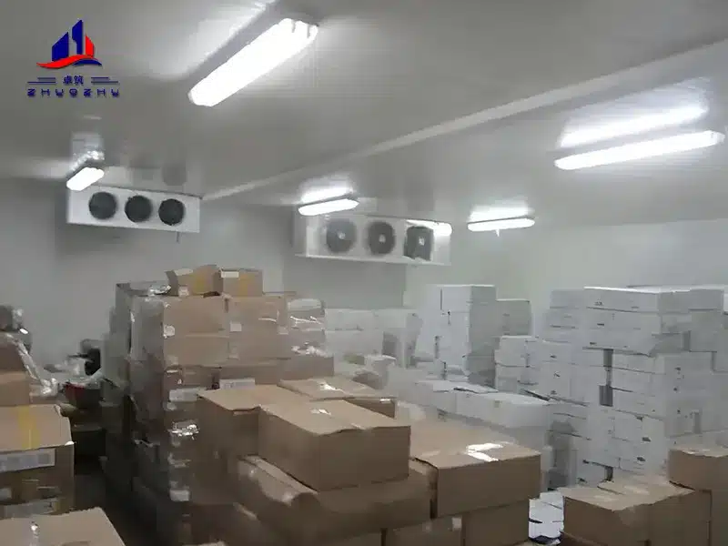 Damp cold storage