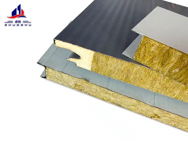 PU Edge-Sealed Rock Wool Wall Panels