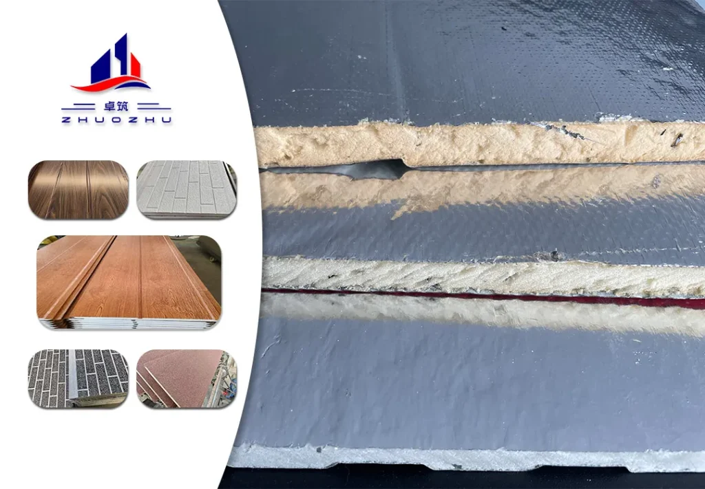 Comparison of the bottom aluminum foil – the thinner the foil, the more pronounced the grid pattern appears.